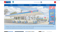 Desktop Screenshot of freedomfuels.com.au