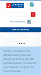 Mobile Screenshot of freedomfuels.com.au